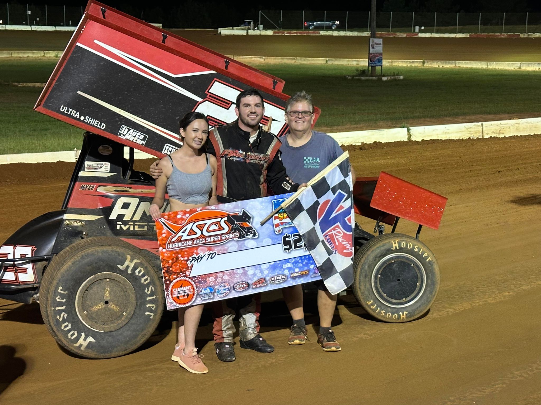 Kyle Amerson Turns The Tables For ASCS Hurricane Area Super Sprints Triumph