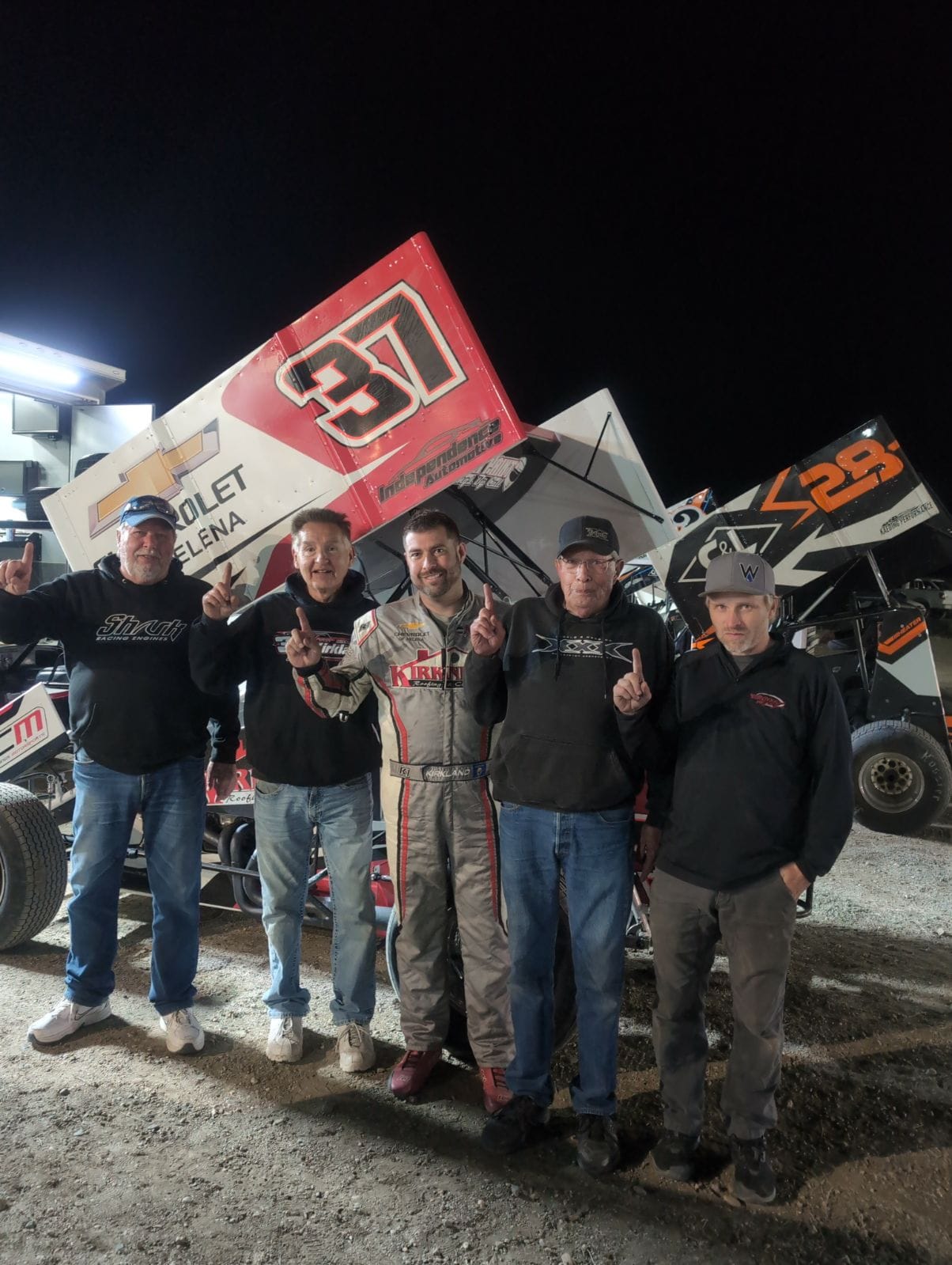 Kirkland Tops ASCS Regional Showdown At Casper Speedway