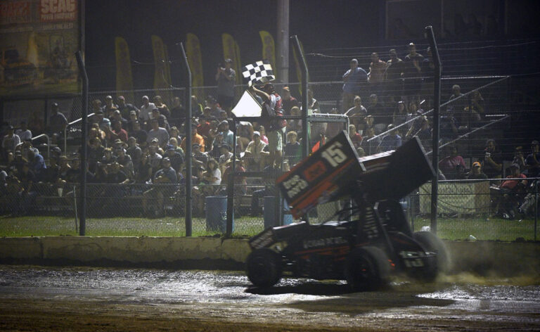 Sam Hafertepe Jr. wins at Tulsa Speedway