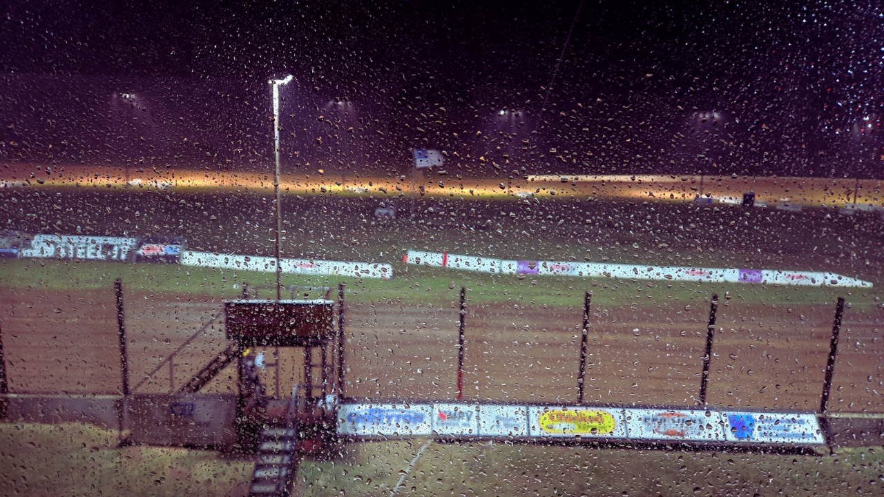 Rain Takes Opening Night Of The Non-Wing Short Track Nationals