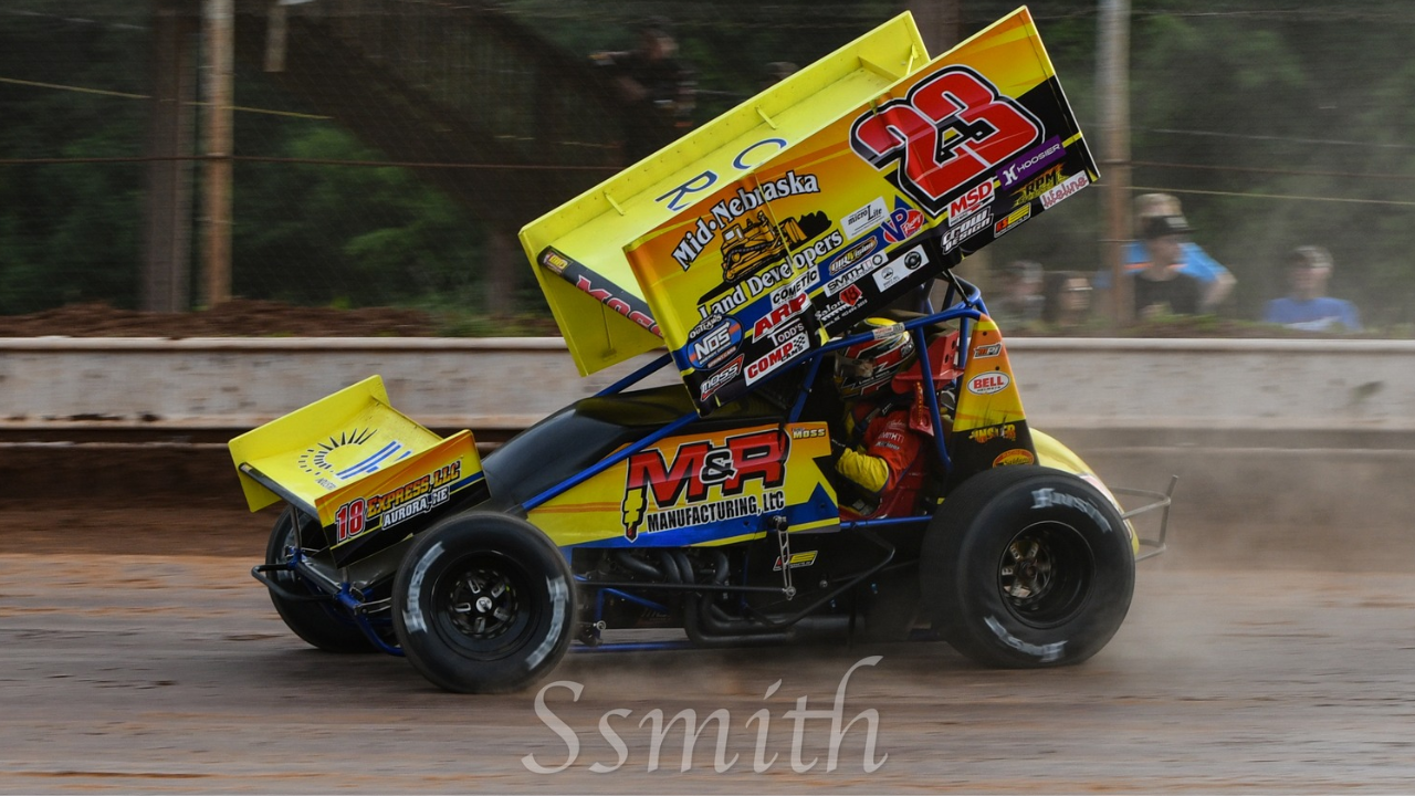 Lance Moss Tames ASCS Hurricane Area Super Sprints At Deep South Speedway